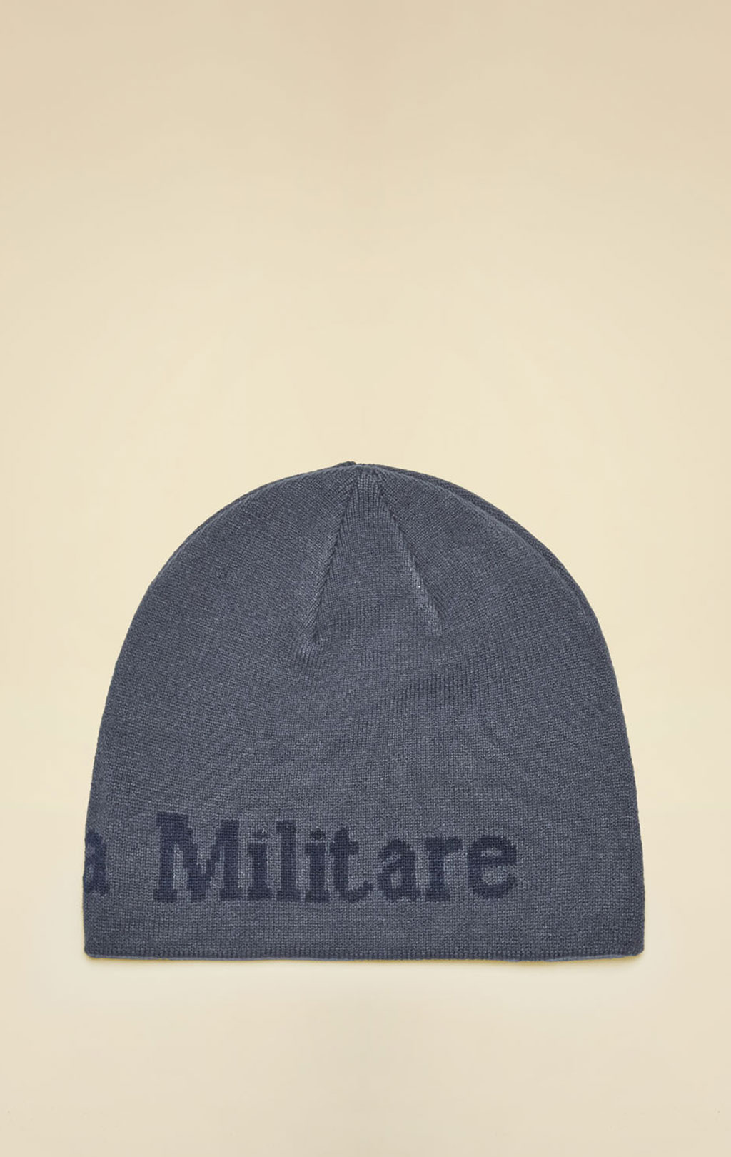 Шапка вязаная AERONAUTICA MILITARE FW 26/27/CN shark (CU 0093) 