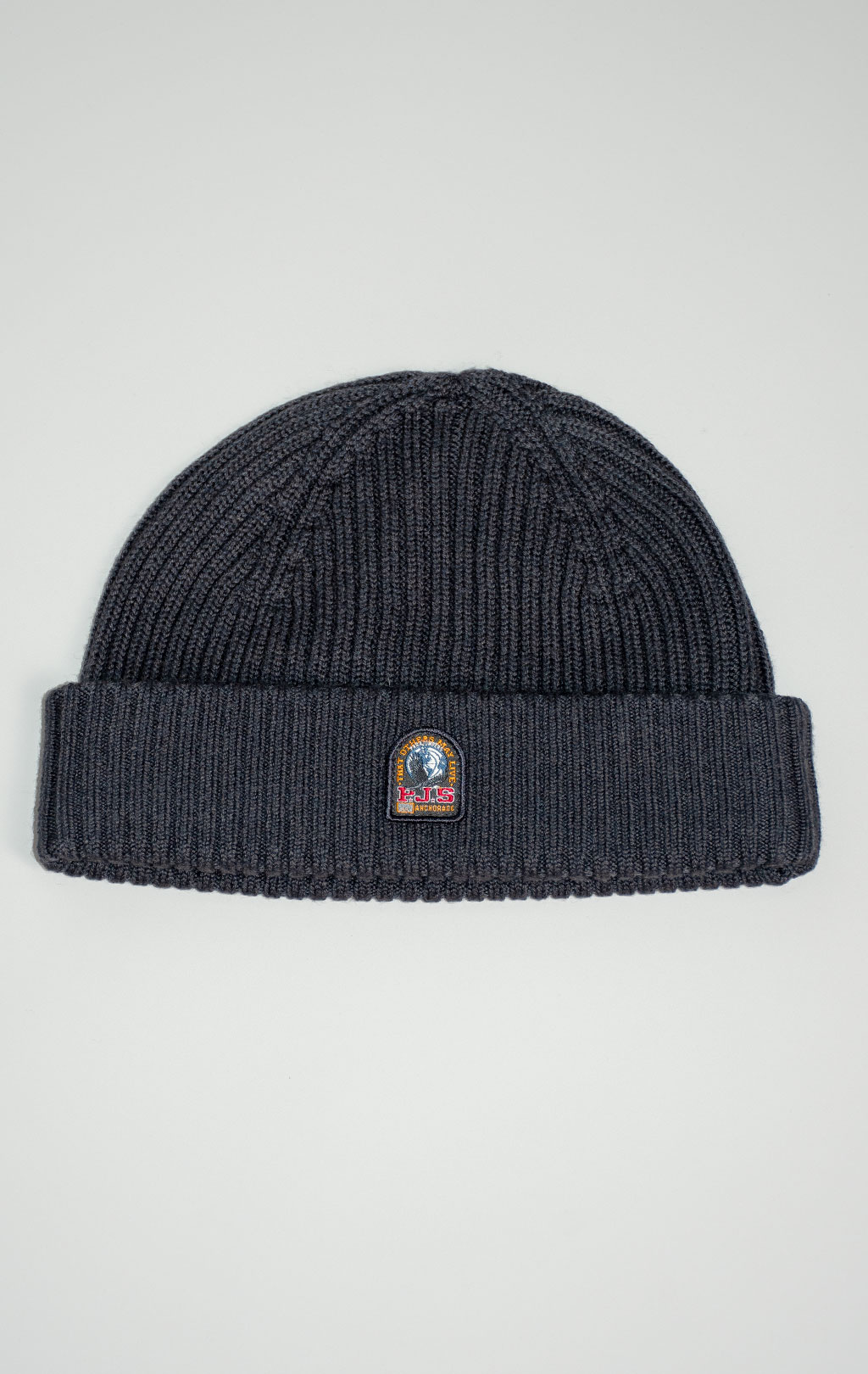 Шапка вязаная PARAJUMPERS RIB HAT FW 25/26 phantom 