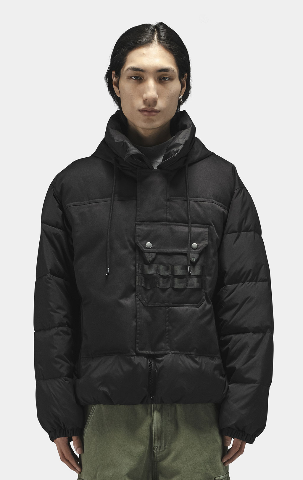 Куртка ALPHA INDUSTRIES 1960s SWEDISH ARMY MOTORCYCLE MOD PARKA FW 25/26 black 