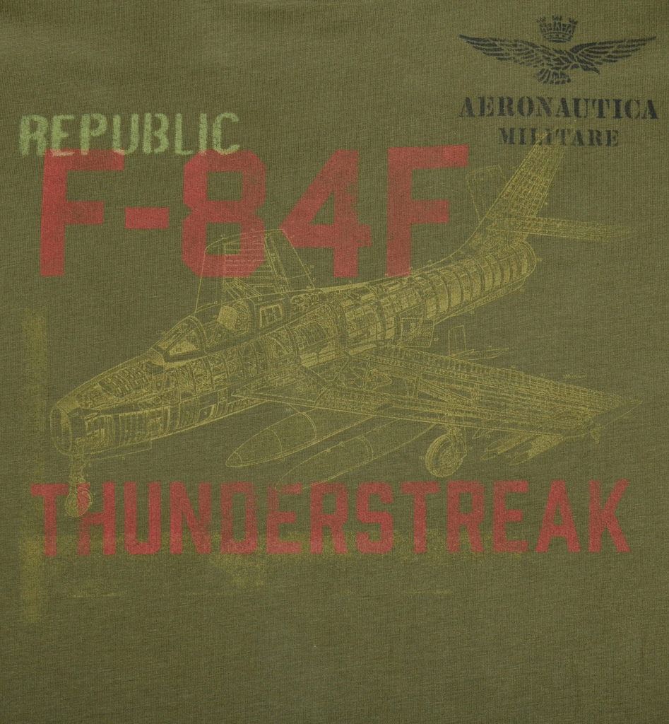 Лонгслив AERONAUTICA MILITARE olive (TS 1423) 