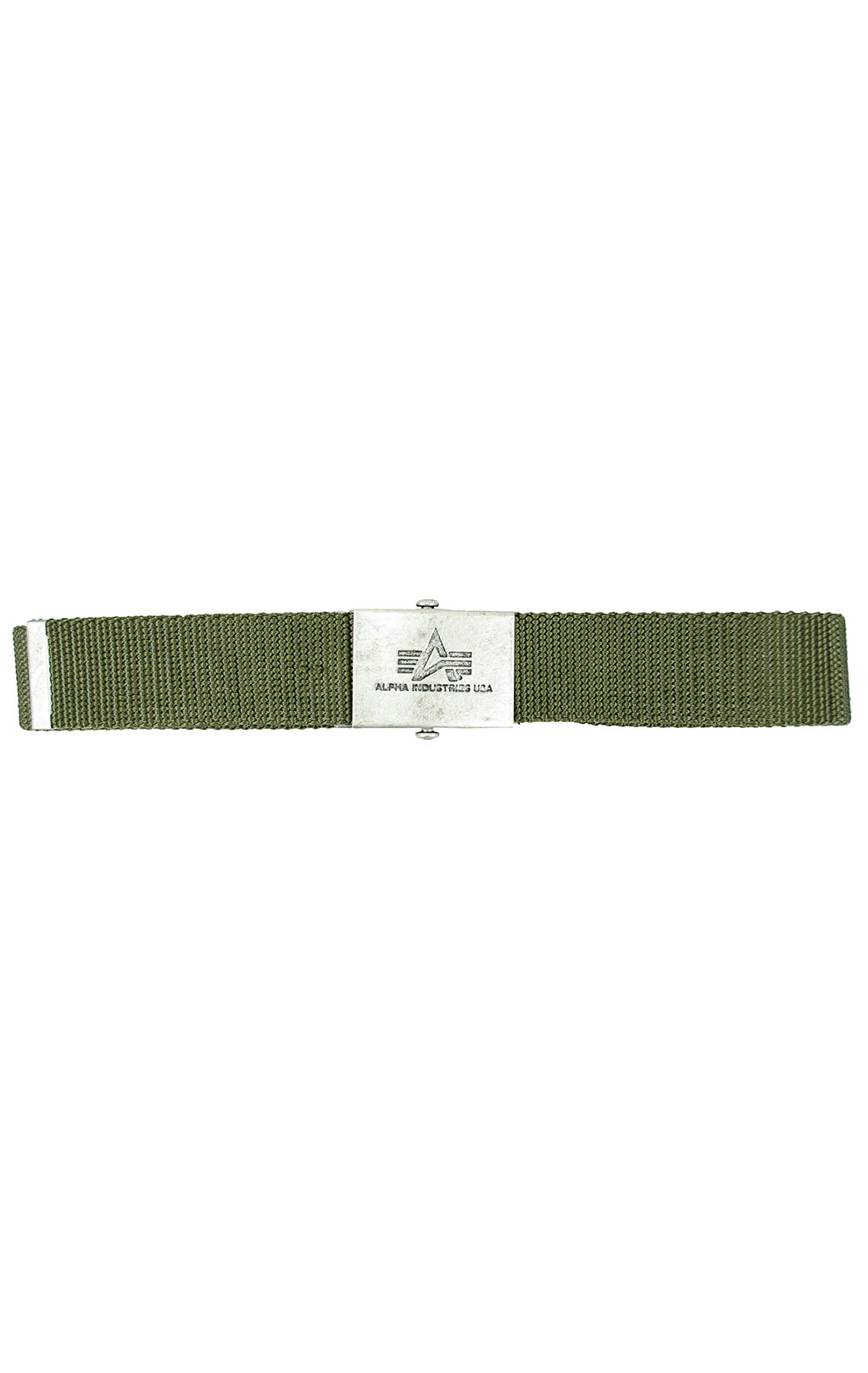 Ремень брючный ALPHA INDUSTRIES HEAVY DUTY BELT 4 cm olive 