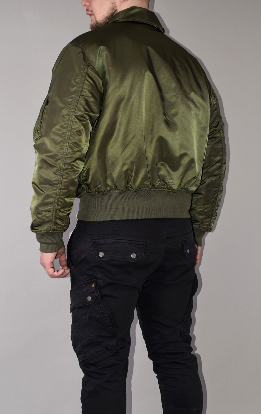 Куртка летная ALPHA INDUSTRIES CWU-45 dark olive 