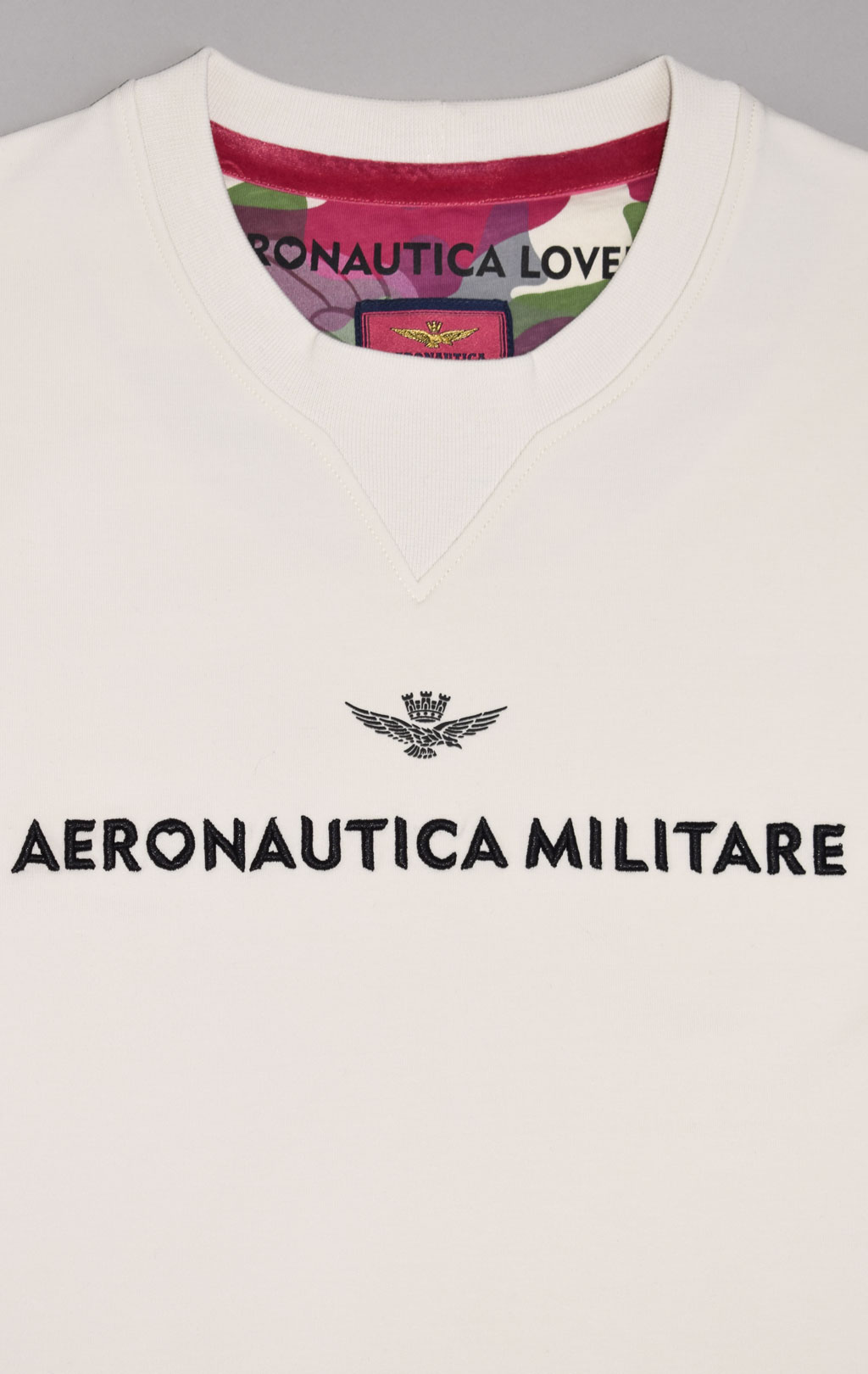 Женский свитшот AERONAUTICA MILITARE FW 23/24/TR naturale (FE 1842) 