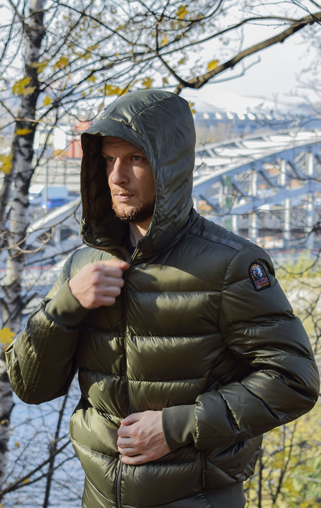 Куртка-пуховик PARAJUMPERS PHARRELL FW 19/20 military 