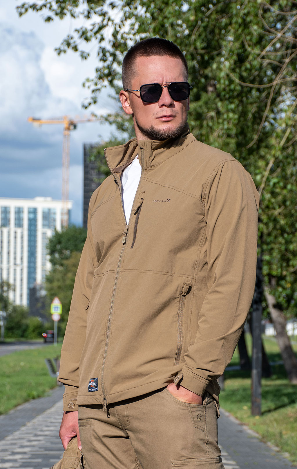 Ветровка Pentagon ELITE LIGHT(FLEX) soft shell coyote 08044 