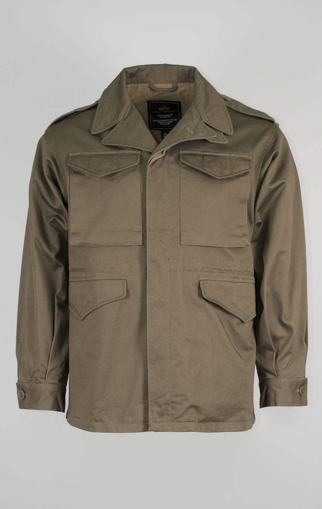 Куртка ALPHA INDUSTRIES FIELD JACKET M-43 FW 24/25 olive drab 