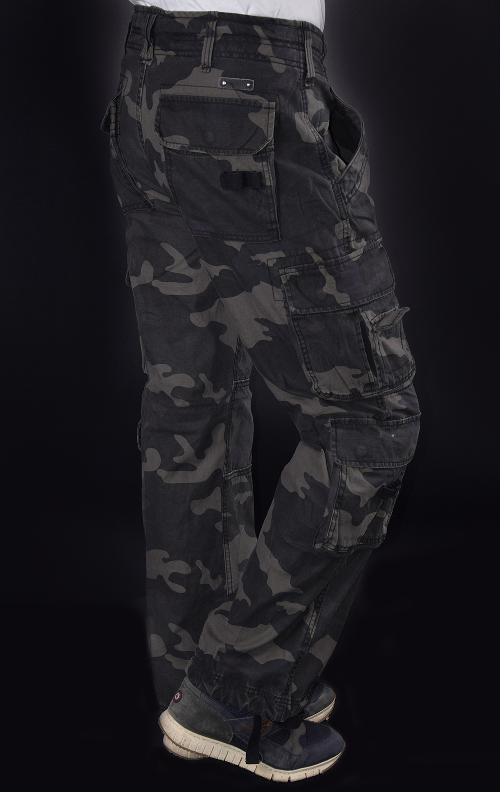 Брюки-карго BRANDIT Pure Vintage dark camo 