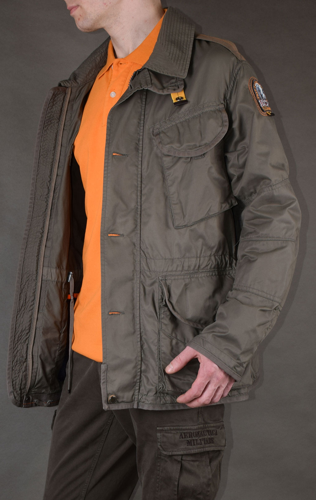 Ветровка PARAJUMPERS TYPE-6E army 