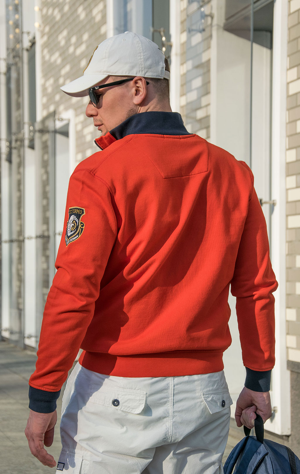 Олимпийка AERONAUTICA MILITARE SS 23/TR arancio (FE 1748) 