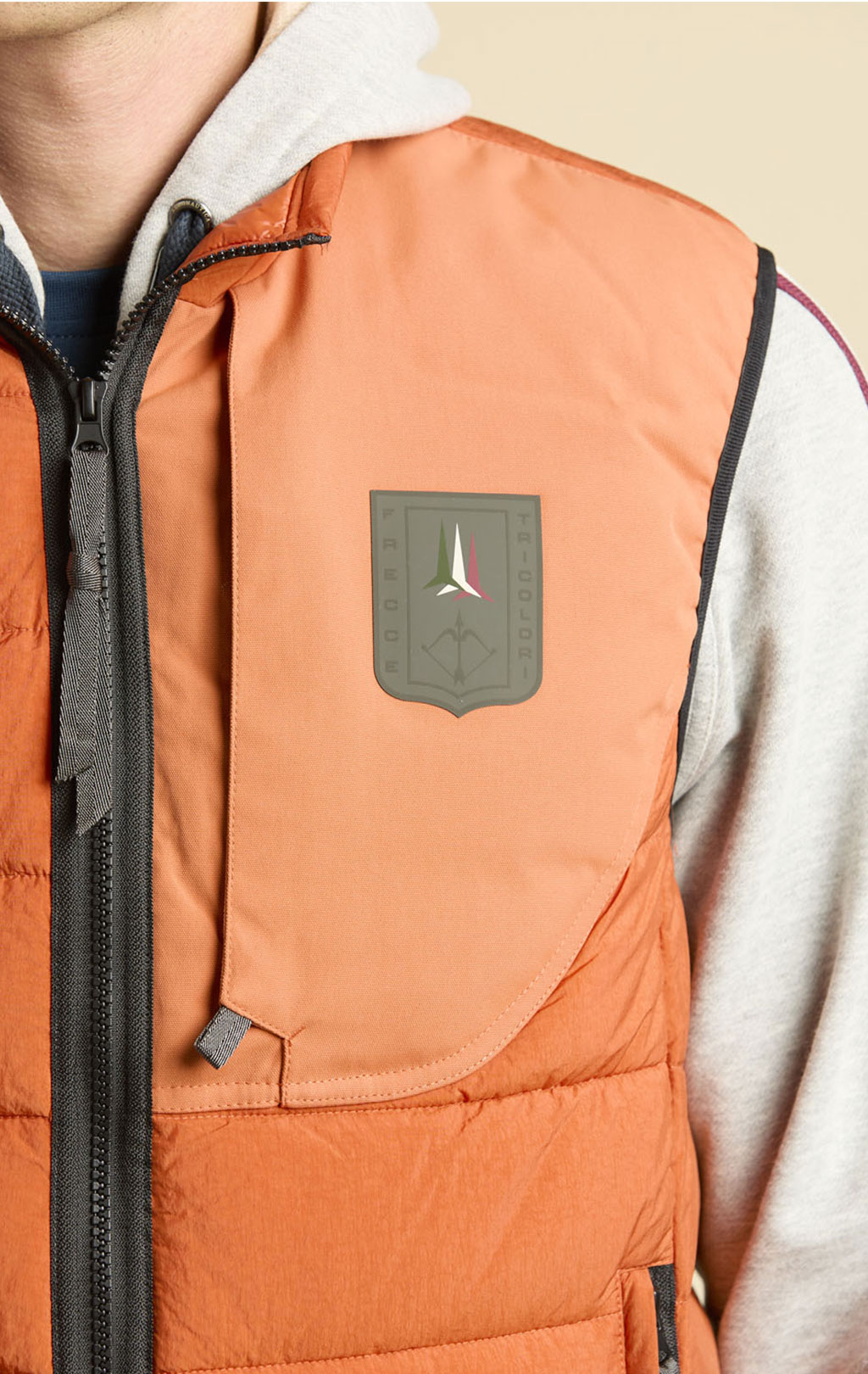 Жилет AERONAUTICA MILITARE FW 25/26/CN clay orange (AB 3023) 