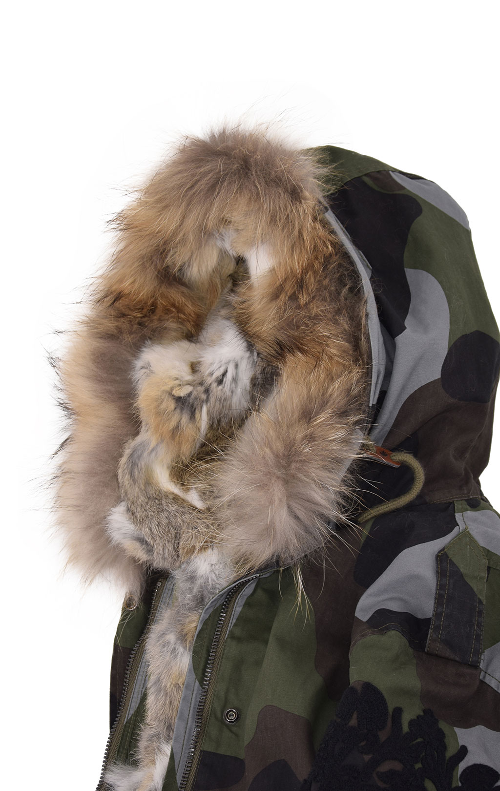 Женская куртка-парка CANADIAN BERNIERES CANVAS COTTON bosco green 