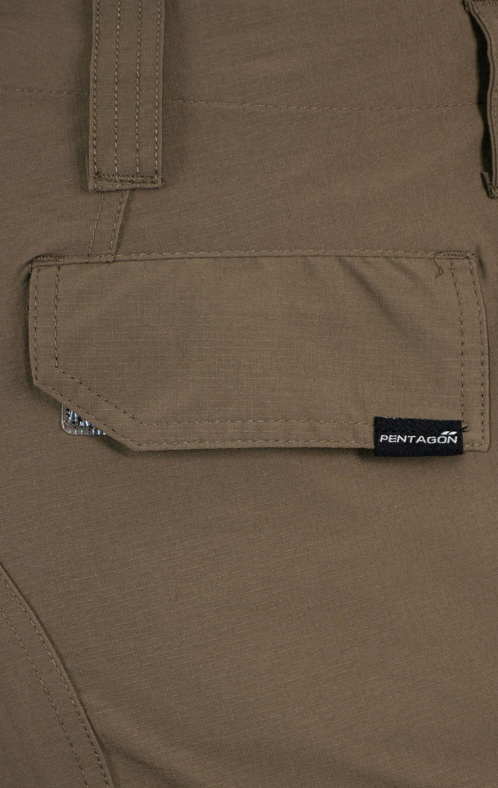 Брюки тактические Pentagon BDU 2.0 TROPIC нейлон94%/эластейн6% Rip-Stop stratch 06E-RAL7013 05060 