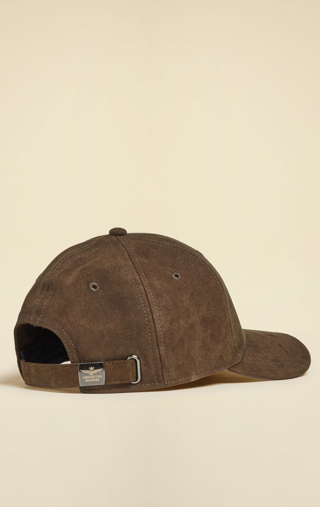 Бейсболка AERONAUTICA MILITARE FW 25/26/CN dark brown (HA 1229) 