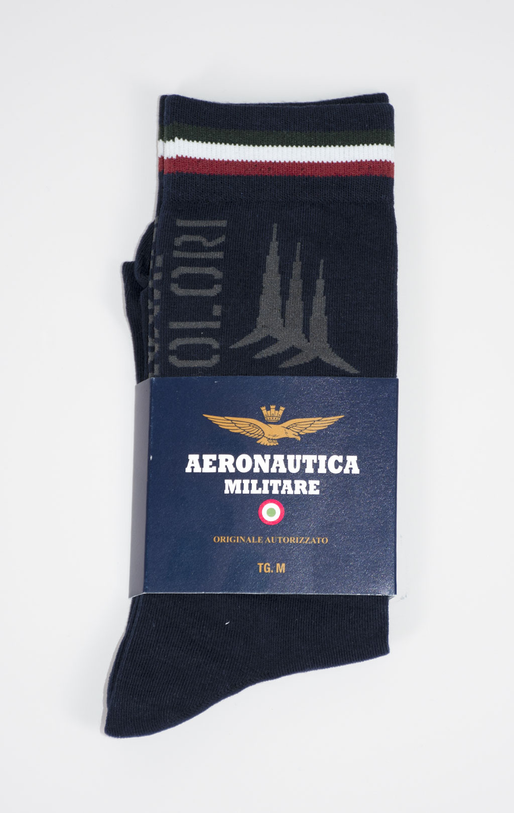 Носки AERONAUTICA MILITARE SS 25 m/CN blue navy (CZ 010) 