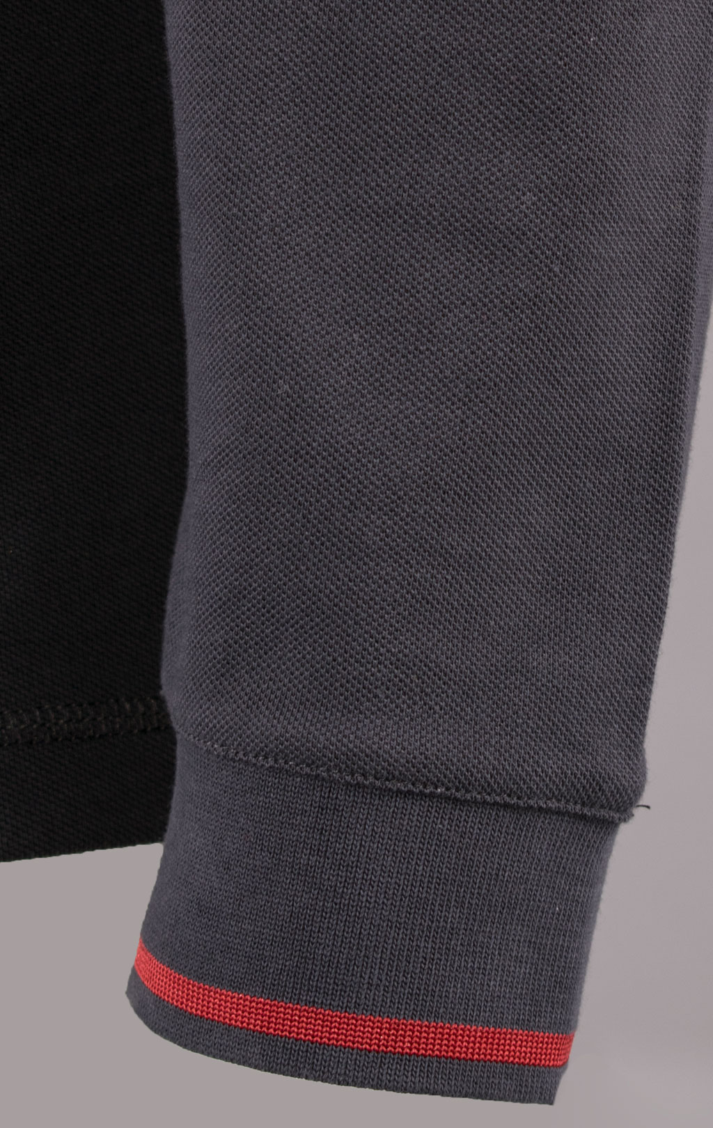 Поло-лонгслив AERONAUTICA MILITARE CORSO GRIFO SS 24/TR anthracite grey (PO 1791) 