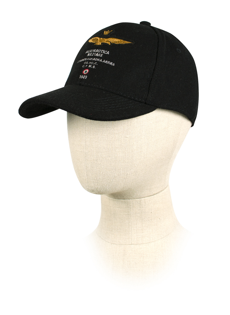 Бейсболка AERONAUTICA MILITARE nero (HA 926)