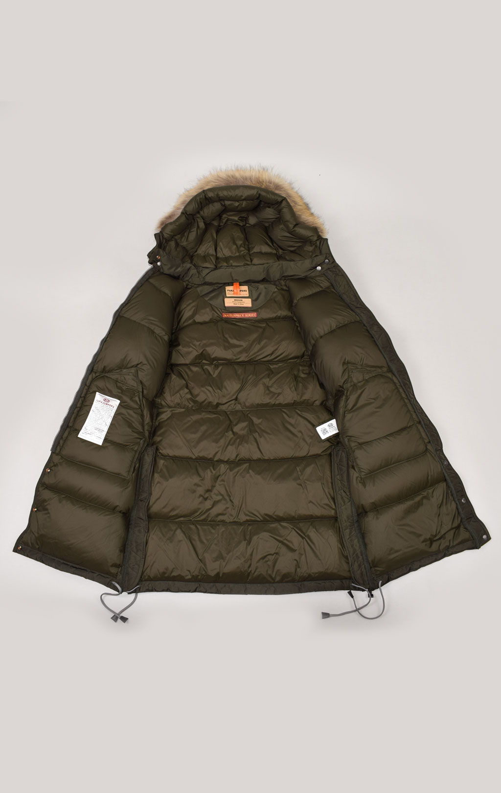 Женская куртка-пуховик PARAJUMPERS LONG BEAR FW 21/22 sycamore 