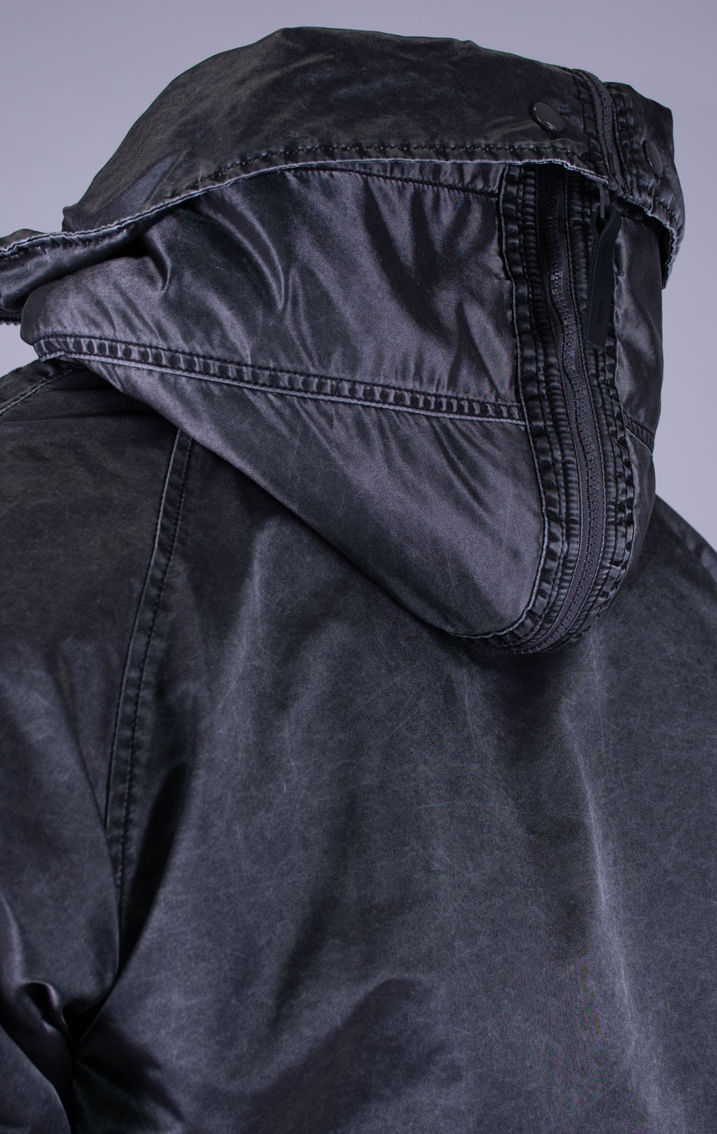 Аляска короткая ALPHA INDUSTRIES N-2B HERITAGE FIT PARKA (BATTLEWASH) FW 26/27 black 