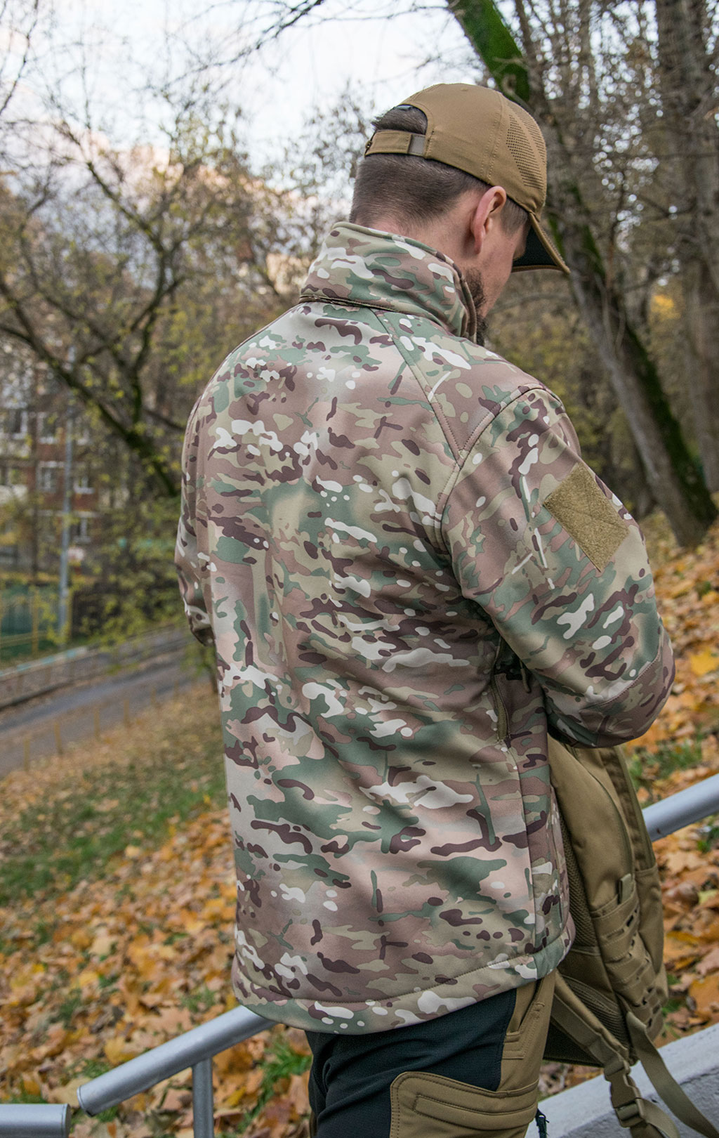 Куртка тактическая Mil-Tec SCU 14 Soft Shell multicam 