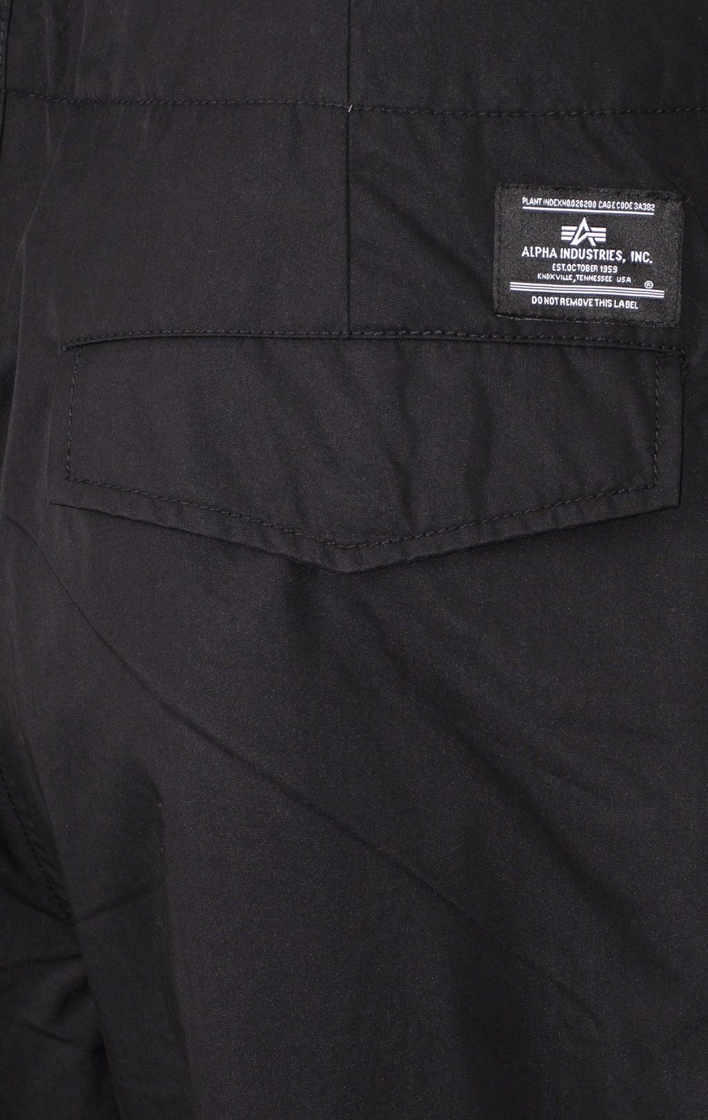 Брюки-карго парашюты ALPHA INDUSTRIES PARACHUTE PANTS SS 24 m black 