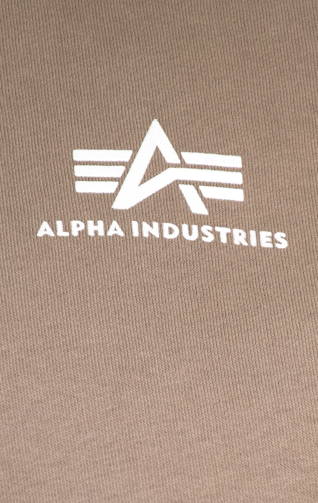 Толстовка ALPHA INDUSTRIES BASIC HOODY SMALL LOGO vintage sand 