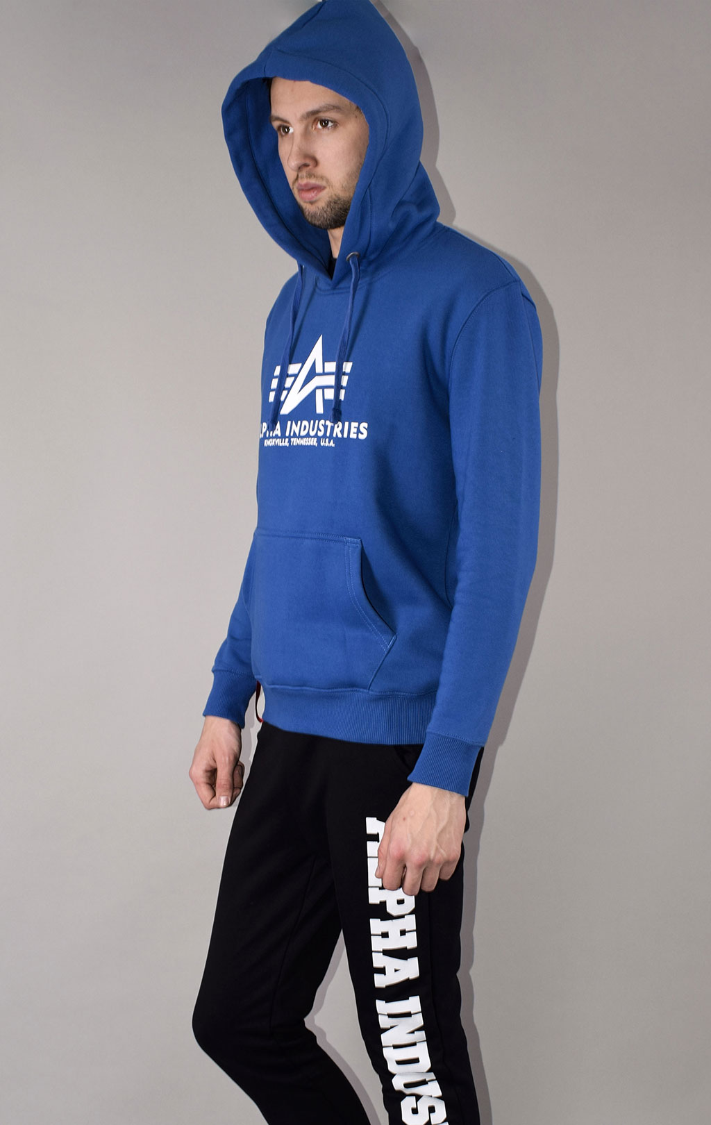 Толстовка ALPHA INDUSTRIES BASIC HOODY NASA blue 