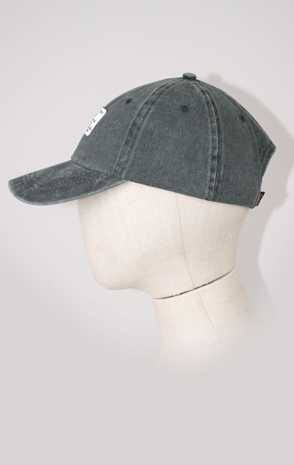 Бейсболка ALPHA INDUSTRIES BATTLEWASH CAP SS 24 dark green 