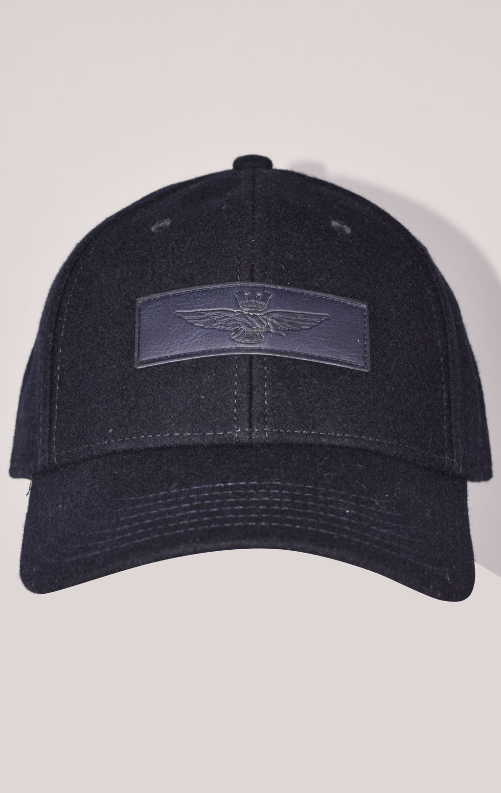 Бейсболка AERONAUTICA MILITARE шерсть FW 23/24/CN blue (HA 1147)