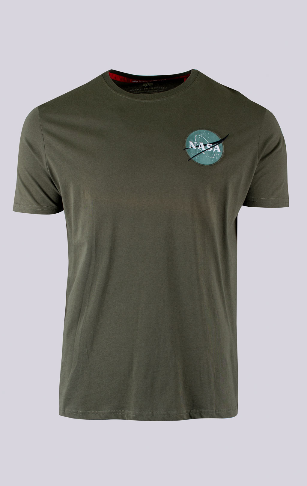 Футболка ALPHA INDUSTRIES NASA SPACE SHUTTLE T dark green 