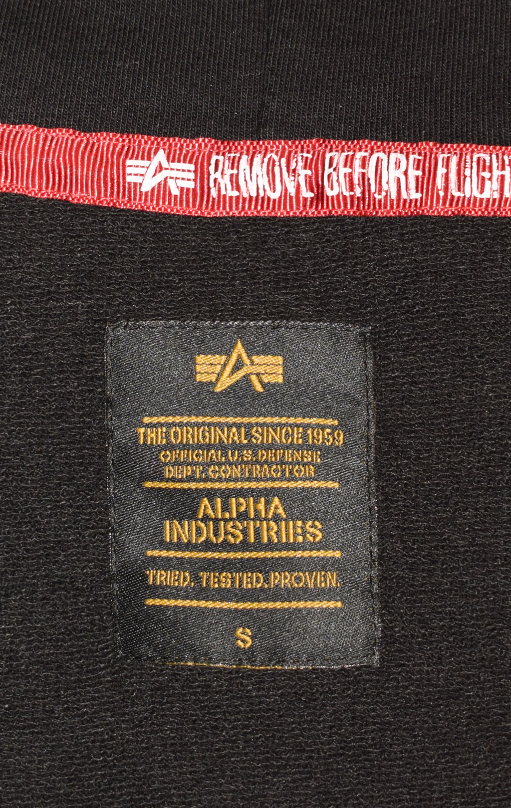 Женская толстовка ALPHA INDUSTRIES NEW BASIC HOODY black 