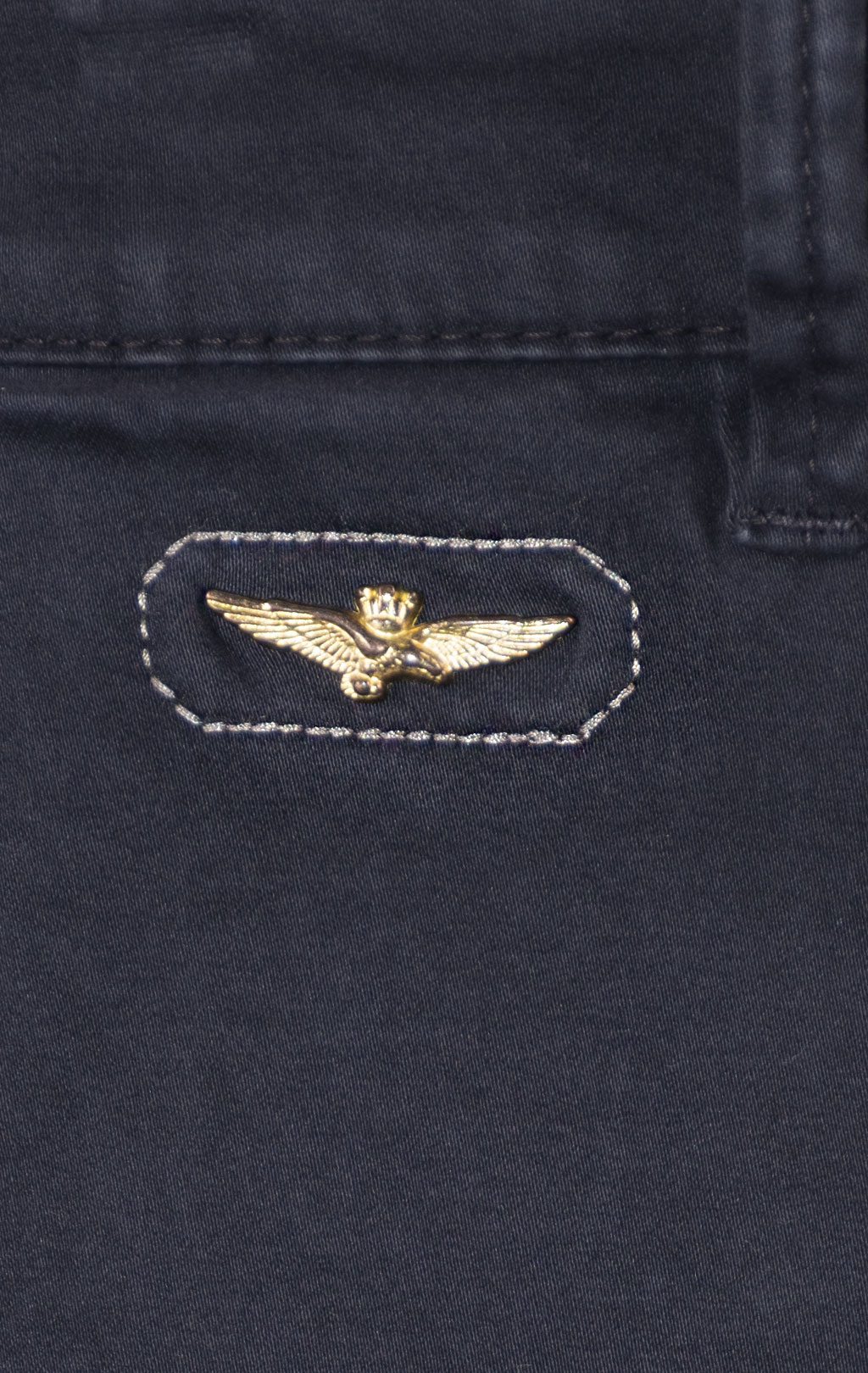 Брюки-карго AERONAUTICA MILITARE плотные FW 24/25/AL dark blue (PA 1329) 