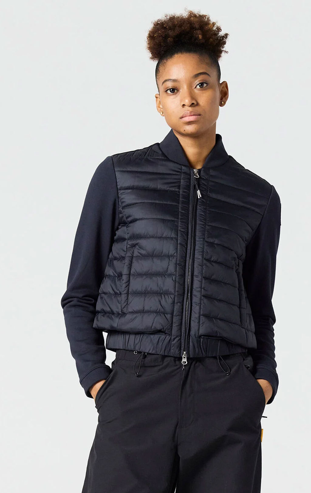 Женская куртка-пуховик лёгкая PARAJUMPERS LORETTA FW 25/26 black 