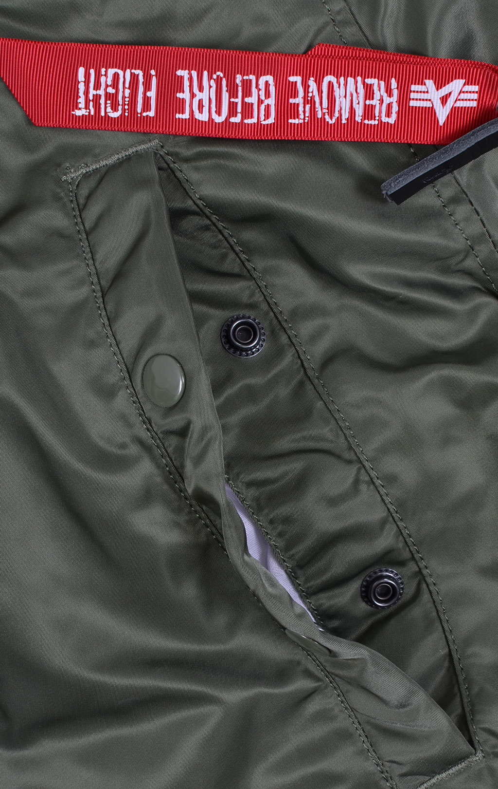 Аляска ALPHA INDUSTRIES CLASSIC N-3B натур. мех sage green 