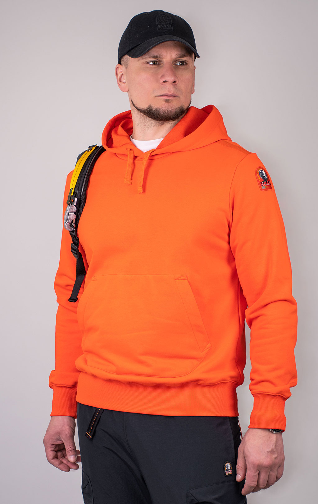 Толстовка с капюшоном PARAJUMPERS EVEREST SS 24 carrot 