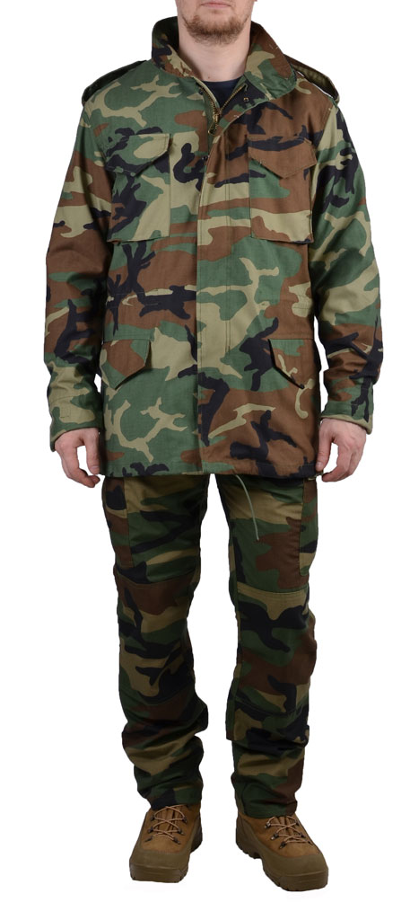 Куртка ALPHA CLASSIC M-65 camo woodland Куртка ALPHA CLASSIC M-65 camo woodland