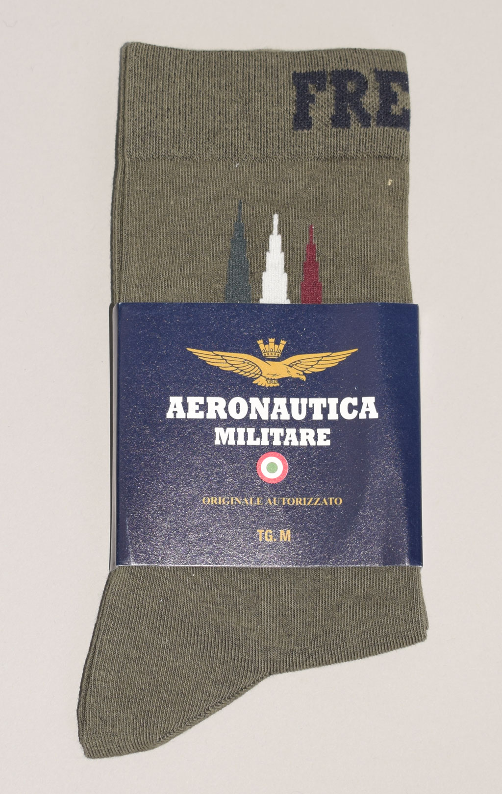 Носки AERONAUTICA MILITARE FW 23/24/CN verde (CZ 007) 