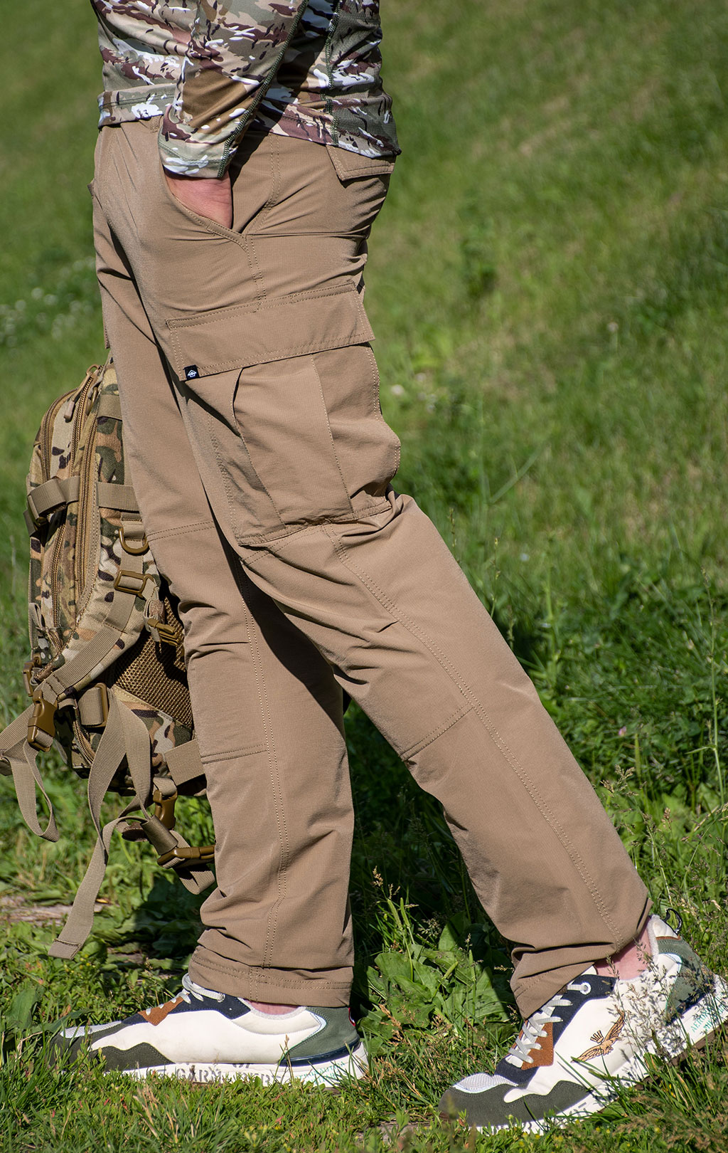 Брюки тактические Pentagon BDU 2.0 TROPIC big size нейлон94%/эластейн6% Rip-Stop stratch coyote 05060 
