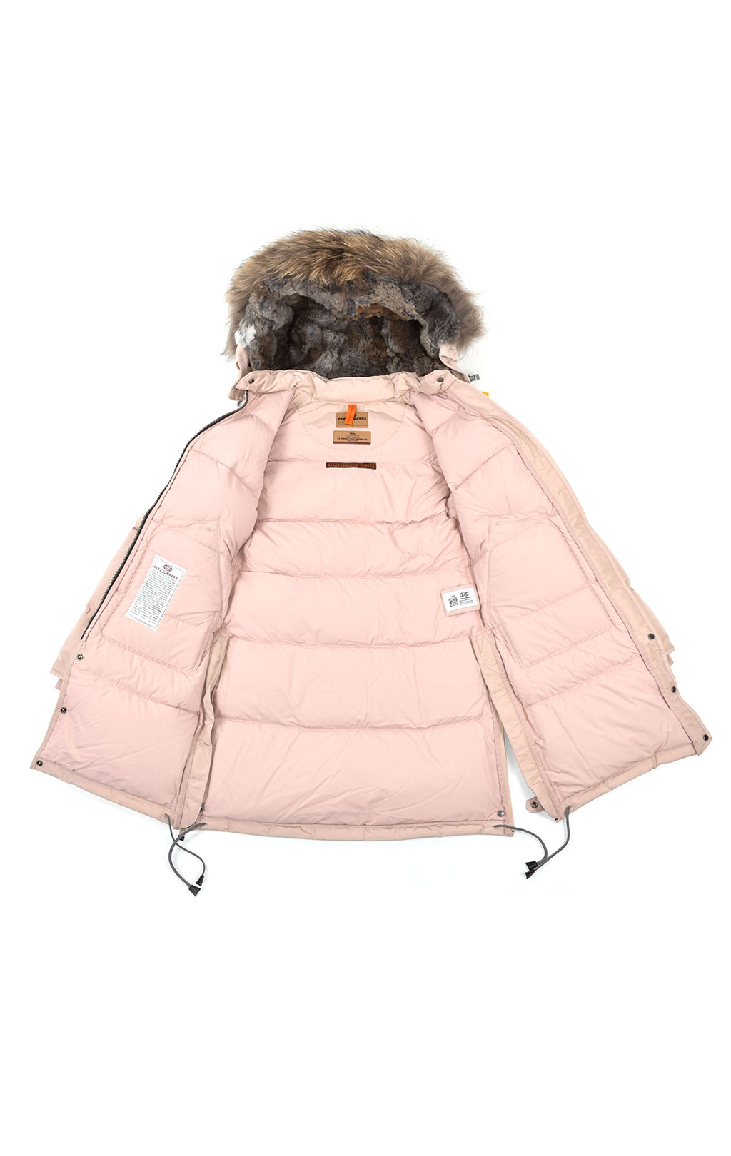 Женская куртка-пуховик PARAJUMPERS LONG BEAR FW 19/20 powder pink 