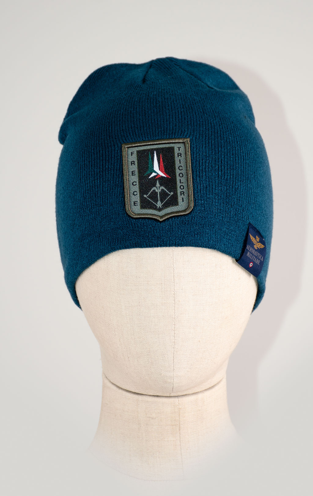 Шапка вязаная AERONAUTICA MILITARE FW 25/26/CN titan avio (CU 0036) 