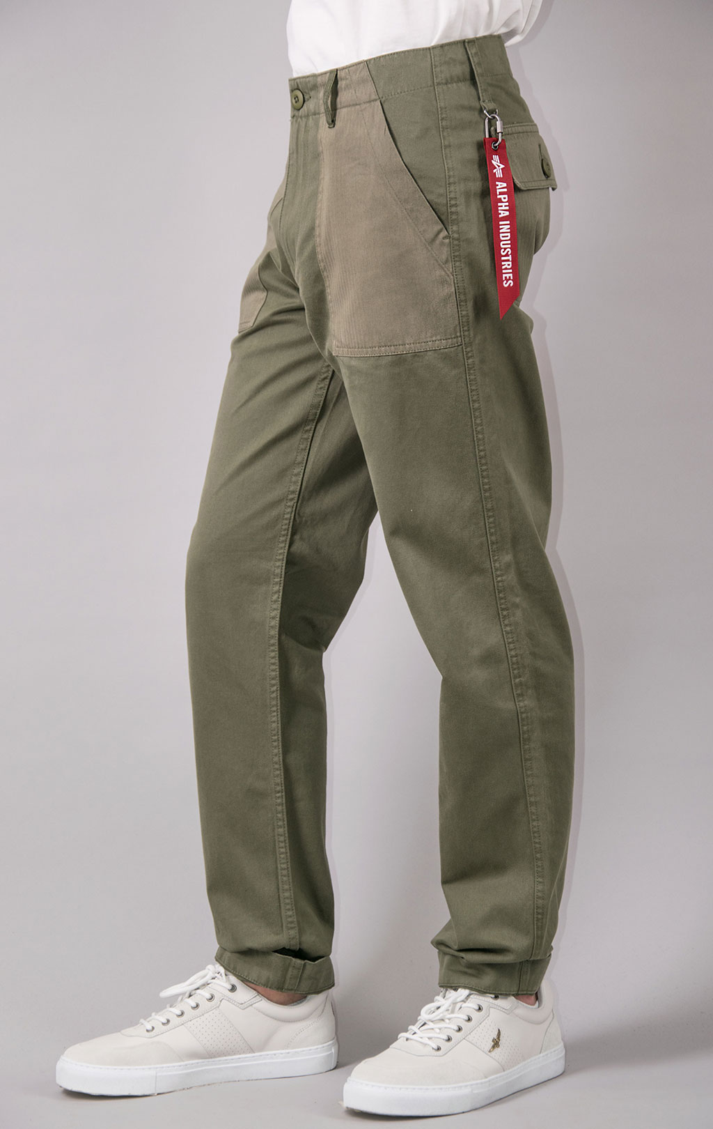 Брюки-карго ALPHA INDUSTRIES FATIGUE PANT dark olive 