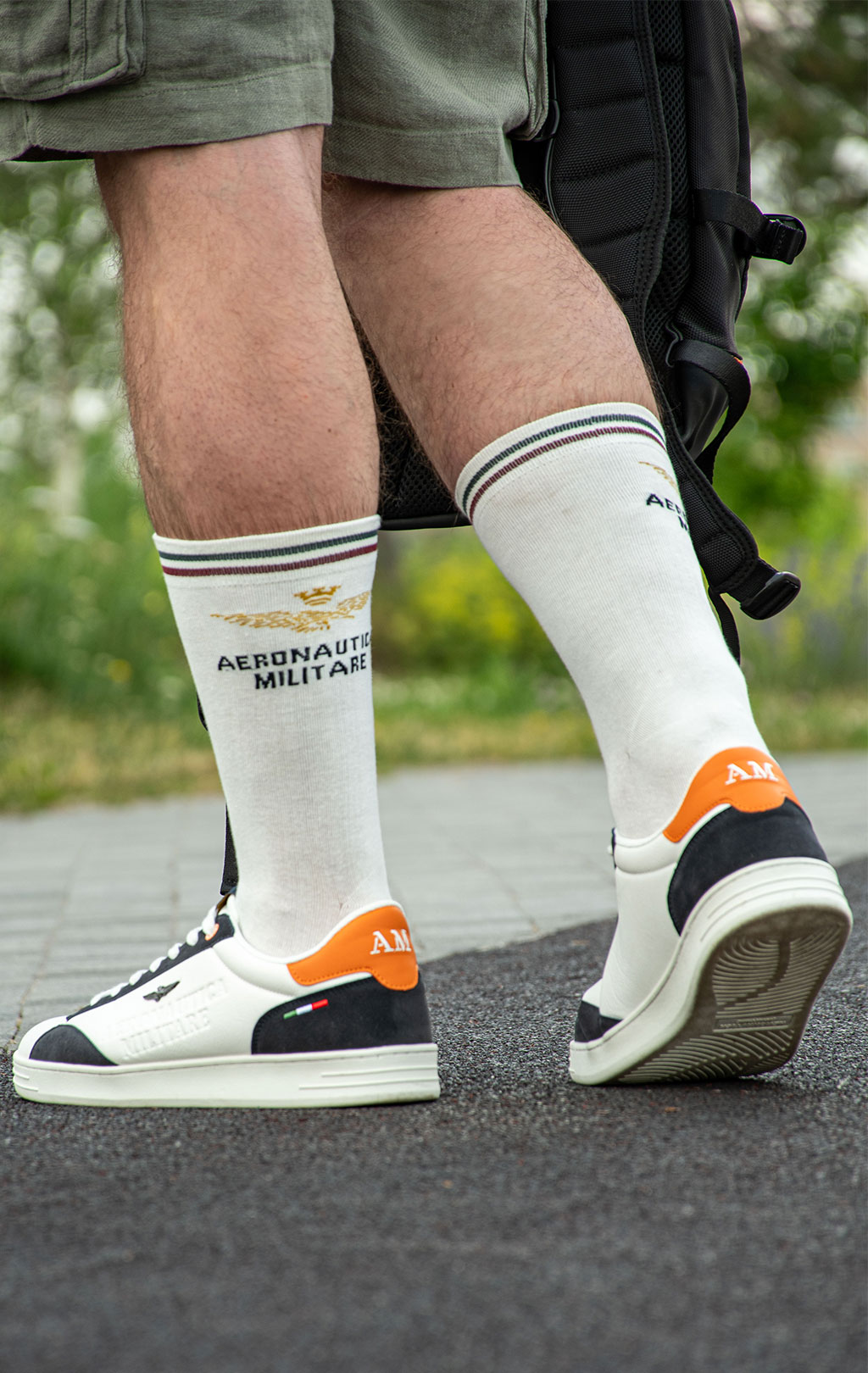 Носки AERONAUTICA MILITARE SS 25 m/CN off white (CZ 011) 