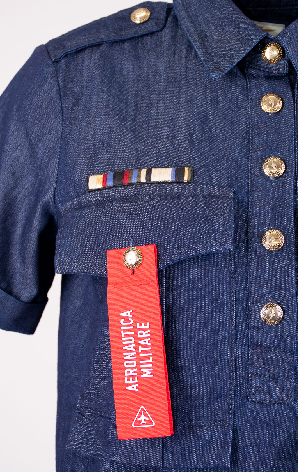 Женское платье AERONAUTICA MILITARE SS 26/AL lavaggio rinse (VE 0112) 