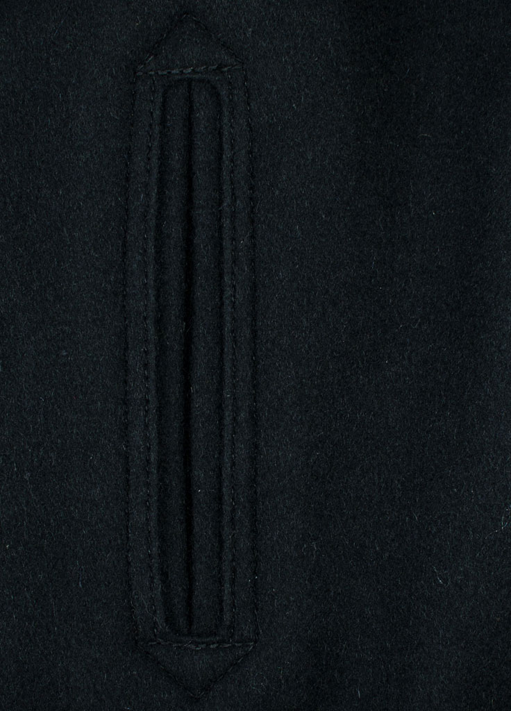 Бушлат морской SCHOTT NYC PEACOAT Slim Fitted 31 шерсть navy (751) 