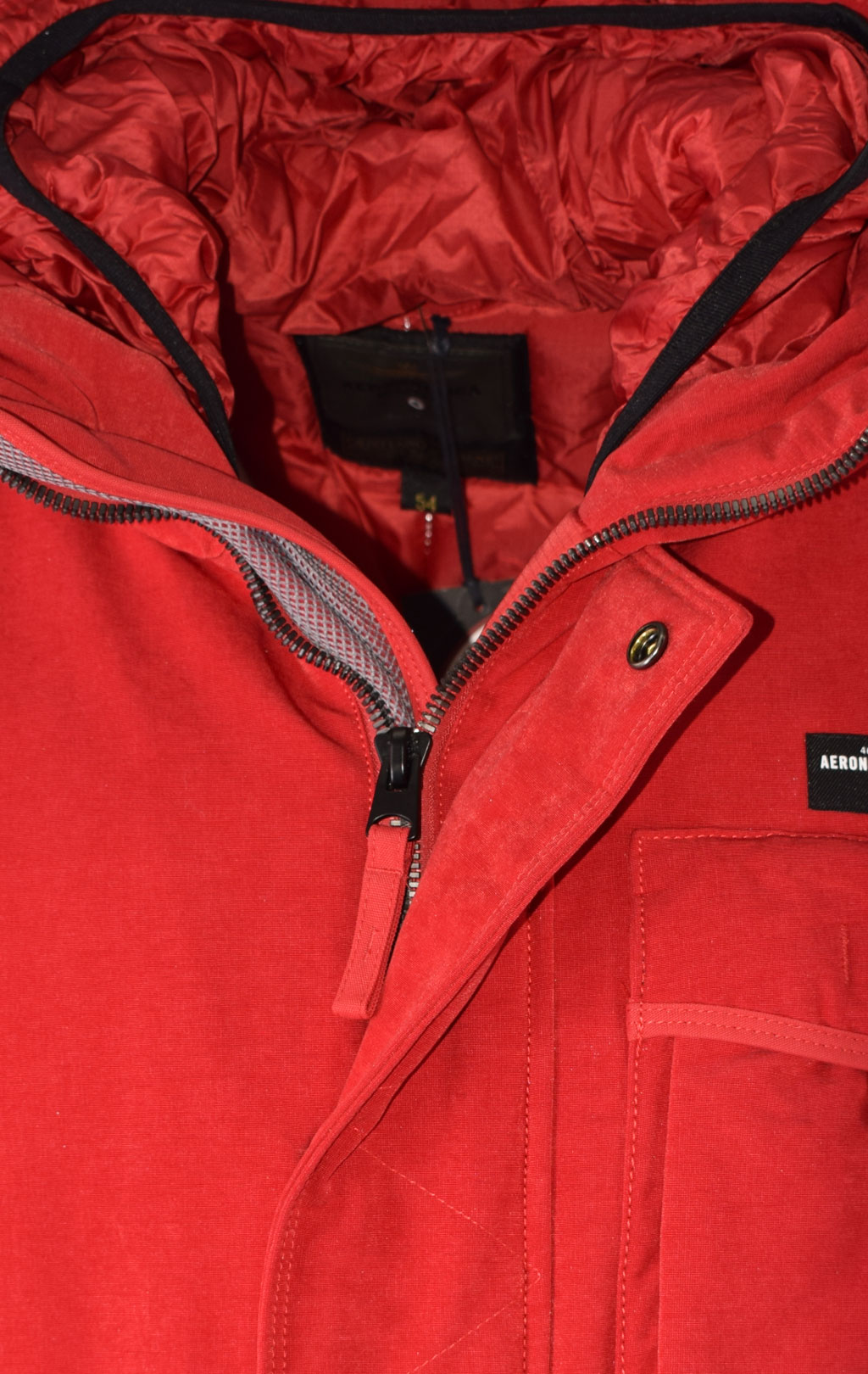 Куртка-парка AERONAUTICA MILITARE ANTARCTICA FW 23/24 m/CN red (AB 2110) 