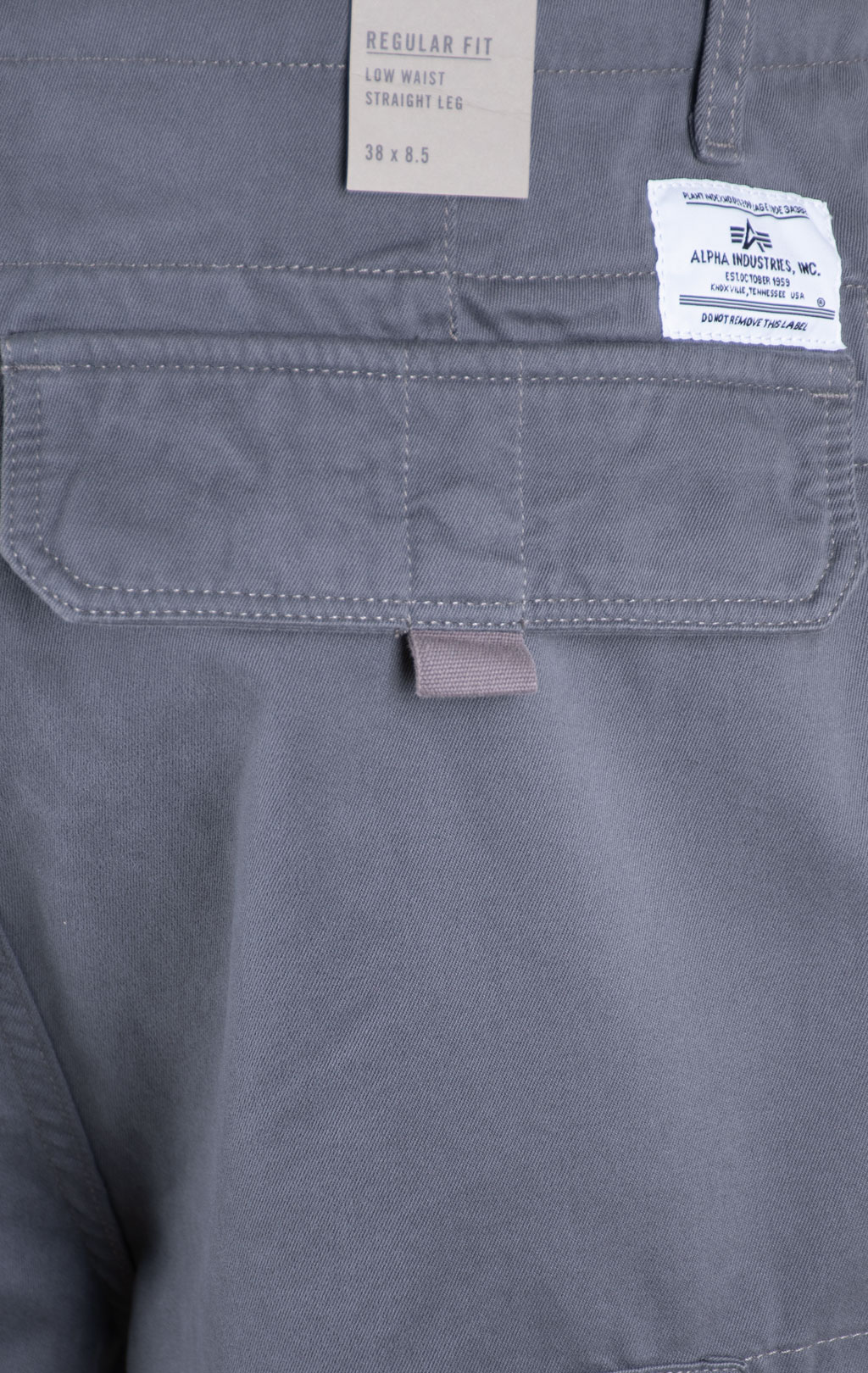 Шорты карго ALPHA INDUSTRIES CREW SHORT SS 24 m aircraft gray 