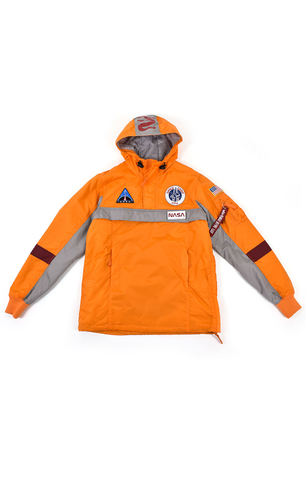 Анорак ALPHA INDUSTRIES NASA SPACE CAMP ANORAK alpha orange 