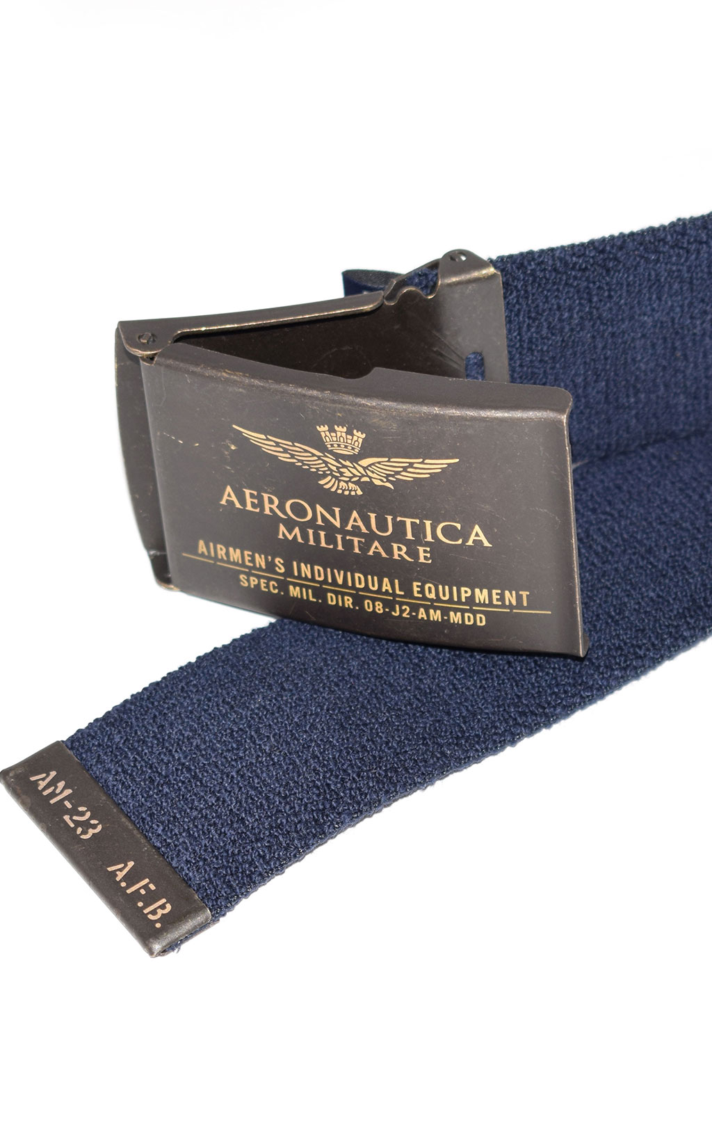 Ремень эластичный AERONAUTICA MILITARE SS 21/IT blue navy (CI 261) 