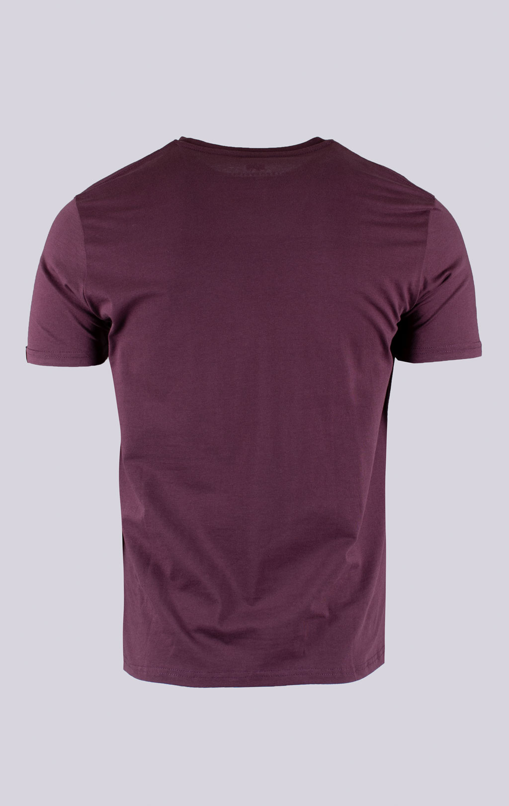 Футболка ALPHA INDUSTRIES BASIC T big size deep maroon 