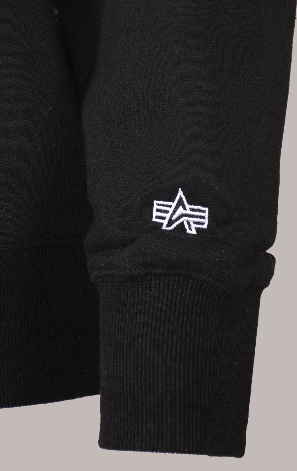 Толстовка ALPHA INDUSTRIES BORN OF PURPOSE HOODIE FW 24/25 black 