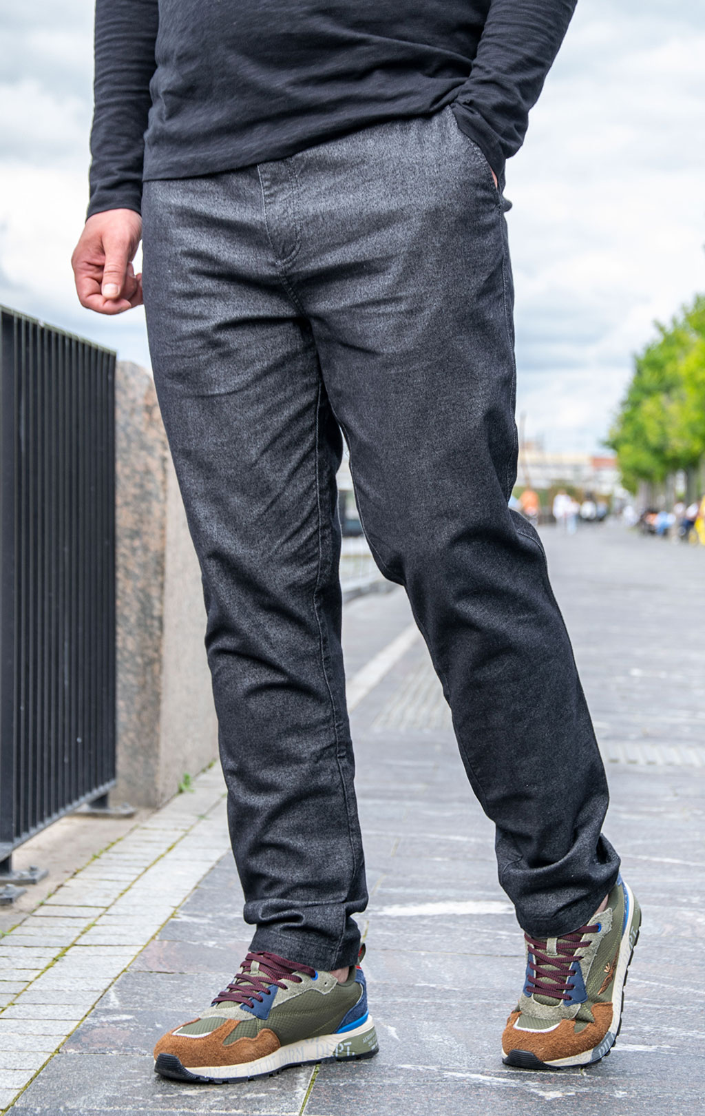 Джинсы AERONAUTICA MILITARE FW 25/26/IN denim nero (PA 1693) 